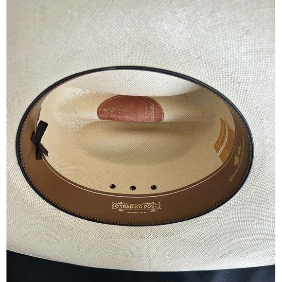 Resistol Self Conforming 4X Shantung Panama Long Oval 56/7 Made In Texas USA‎ - Picture 12 of 15